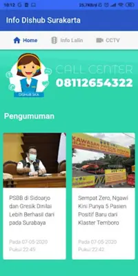 Dishub Surakarta android App screenshot 4